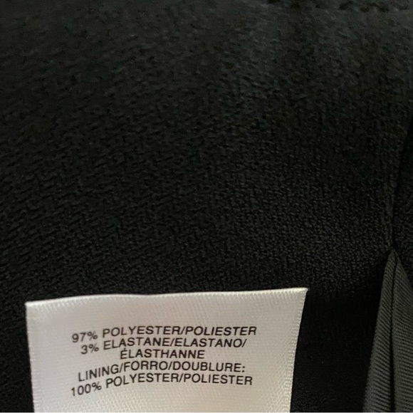 Kasper Skirt Women’s Sz 4 Black Lined Slit On Back Workwear Pencil Skirt NWT - Picture 3 of 10